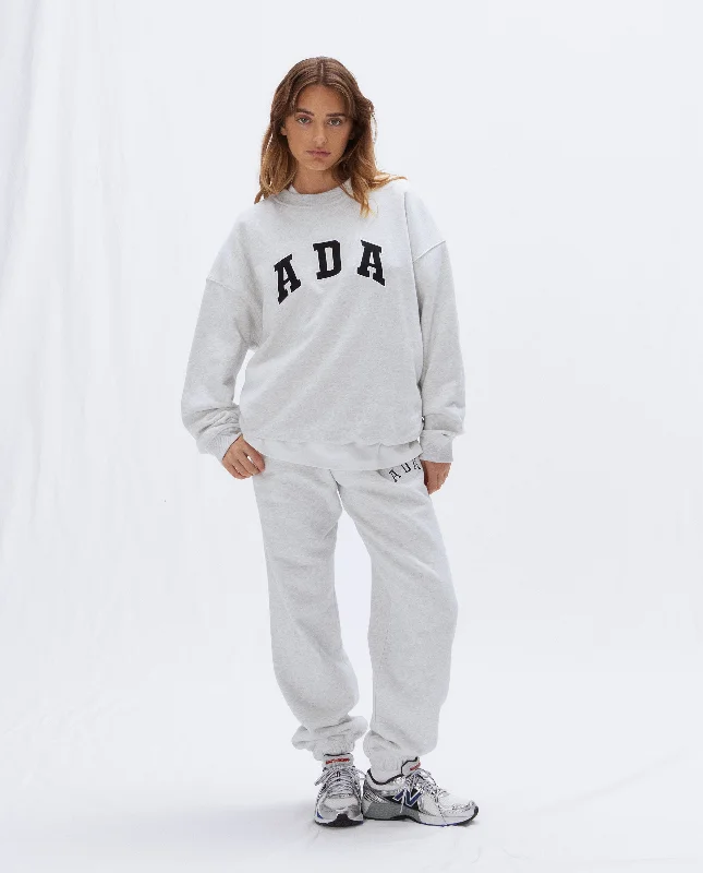 ADA Sweatpants - Light Grey Melange