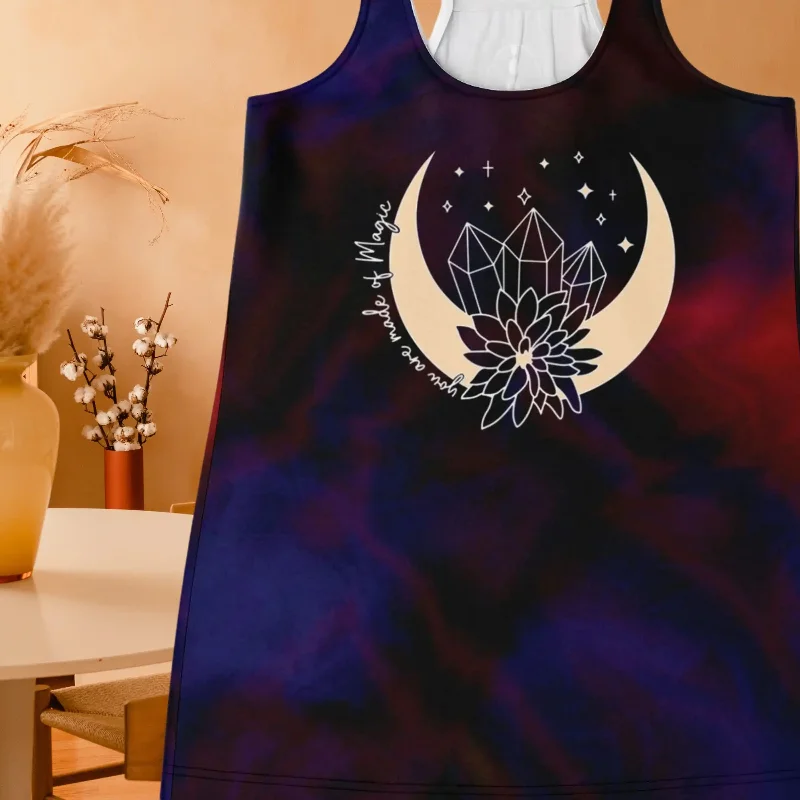 CELESTIAL WILDFLOWERS RACERBACK TANK TOP