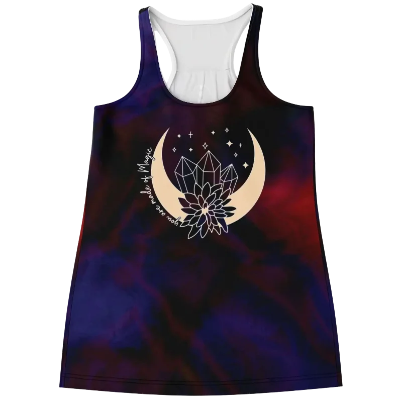 CELESTIAL WILDFLOWERS RACERBACK TANK TOP