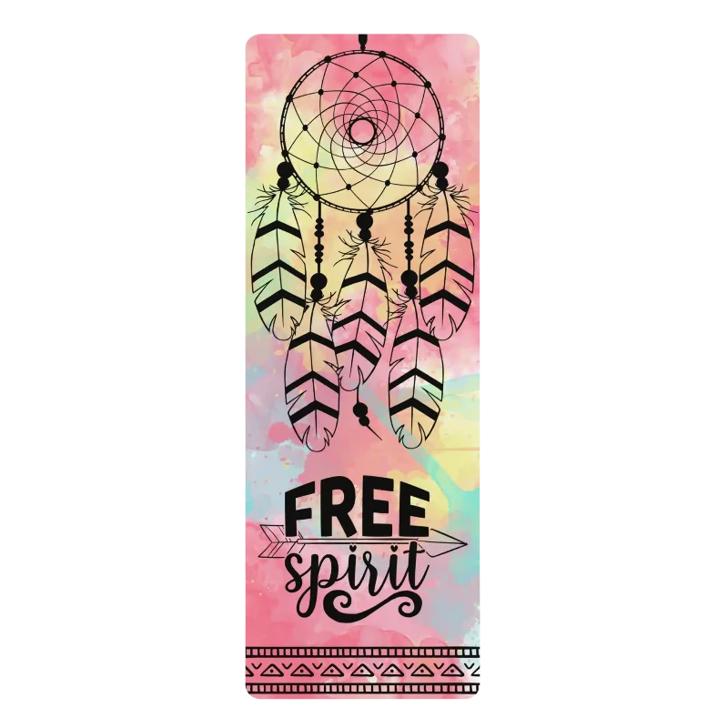 DREAM CATCHER TIE DYE YOGA MAT