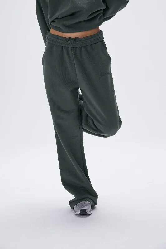 Freehand Straight Leg Sweatpants - Mineral Green