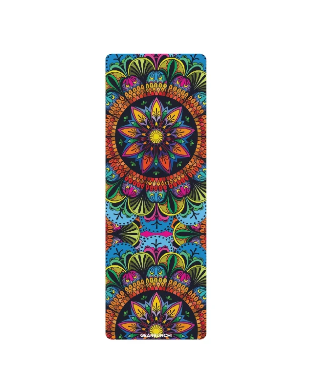 GearBunch Colorful Mandala Yoga Mat