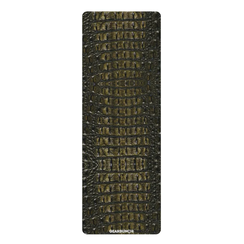 GearBunch Crocodile Skin Yoga Mat