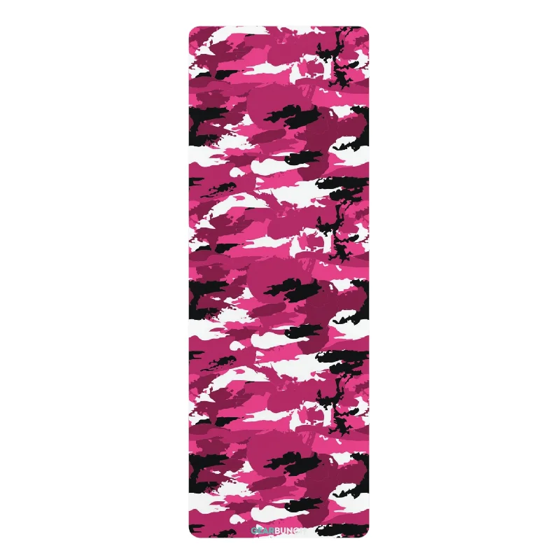 GearBunch Pink Camo Yoga Mat