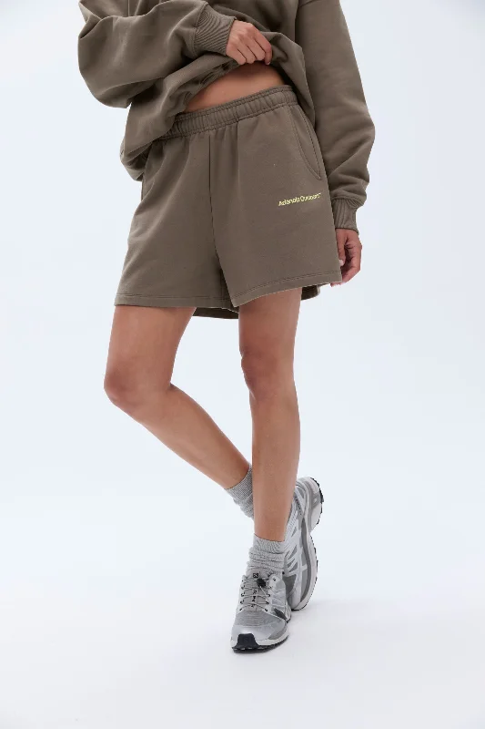 Trail Sweat Shorts - Cocoa Brown