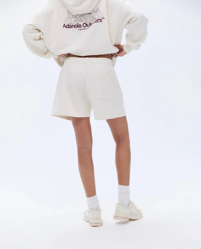 Trail Sweat Shorts - Marshmallow White