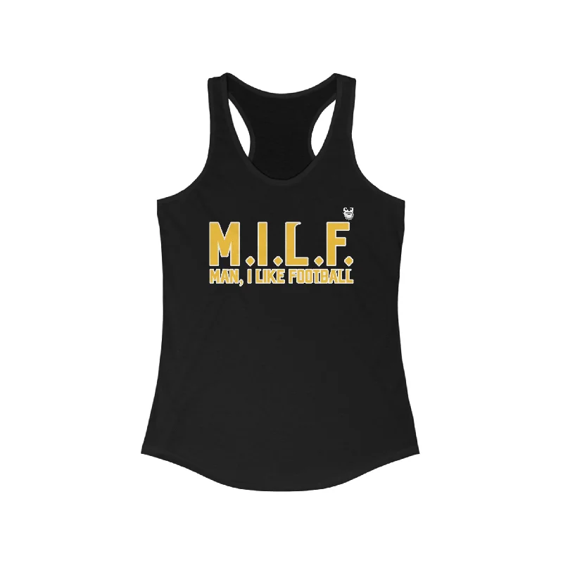 Ladies Ideal Racerback Tank - M.I.L.F.