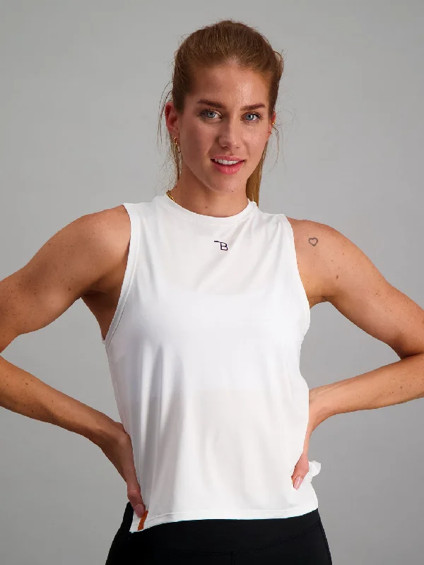 Madison Tank - White