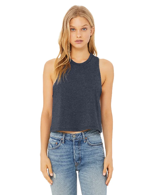 Bella Canvas Ladies Racerback Cropped Tank Top