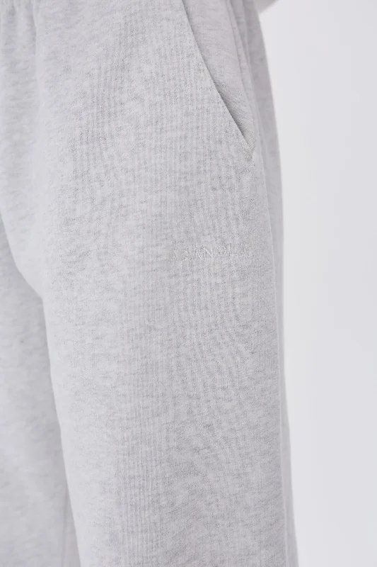 Sweatpants - Light Grey Melange