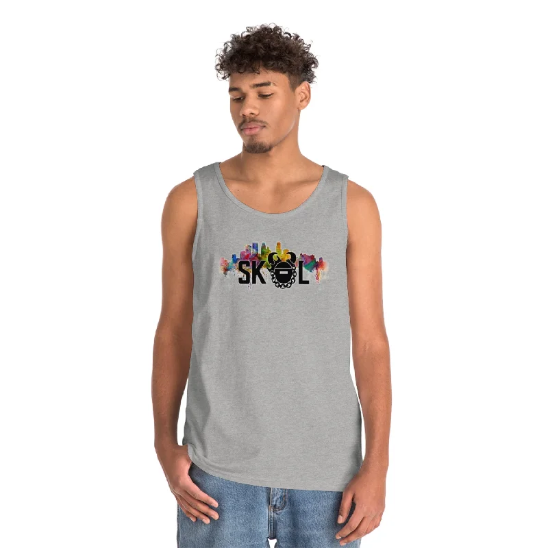 Unisex Heavy Cotton Tank Top - Skyline