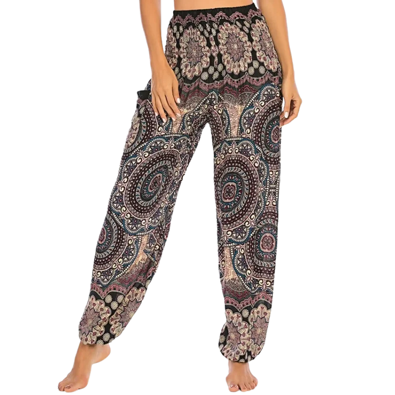 BOHEMIAN HAREM YOGA PANTS FOR WOMEN