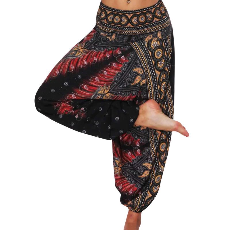 DANCE BLOOMERS YOGA WIDE LEG BUDDHA PANT