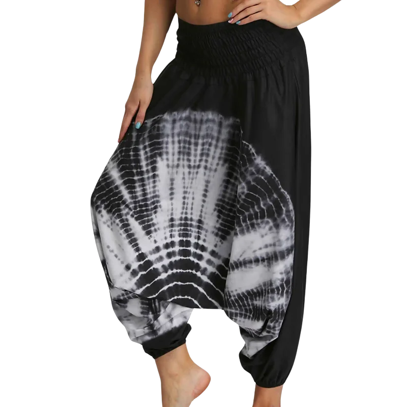 Black White Wide Leg / One size