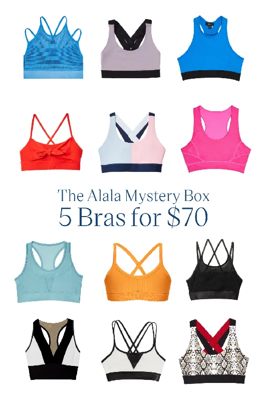 5 Bras for $70