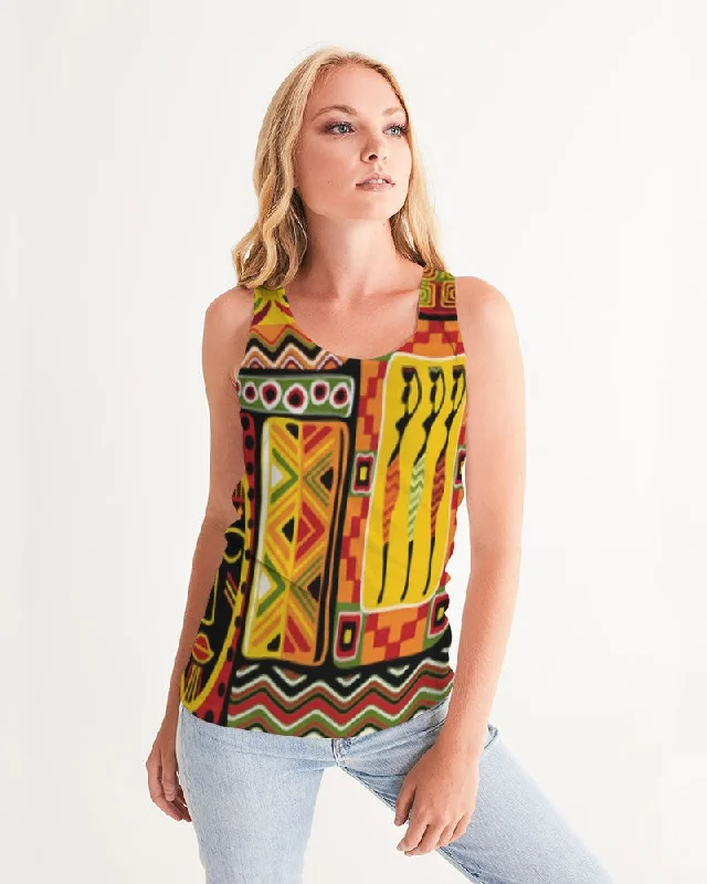 AKH African Mural Art Women's Tank