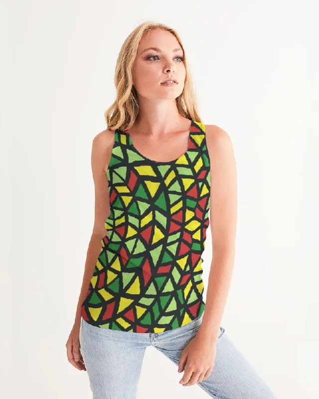 AKH African Symmetry Art Women's Tank