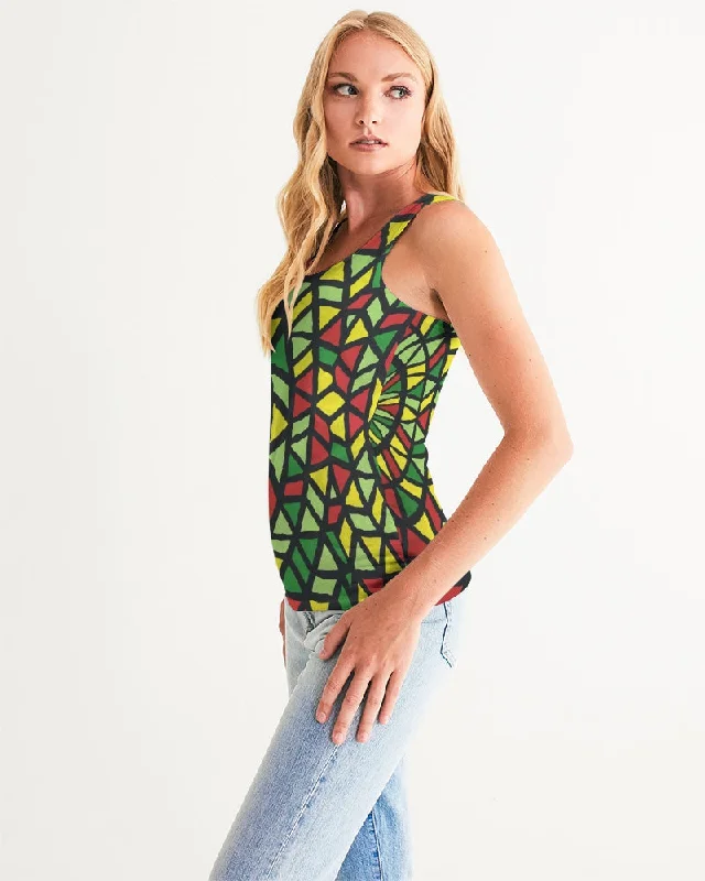 AKH African Symmetry Art Women's Tank