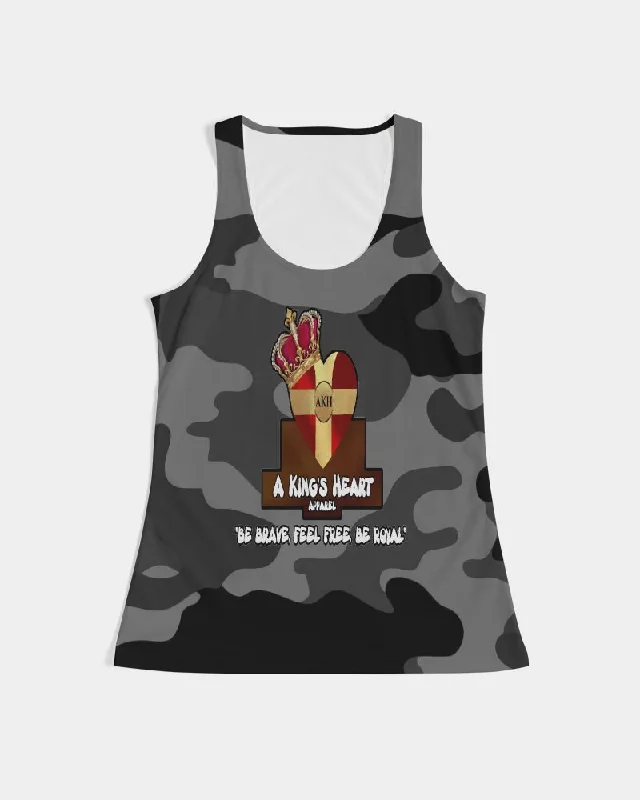 AKH Black Camouflage Women's Tank