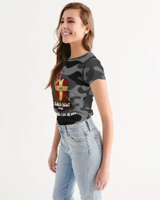 AKH Black Camouflage Women's Tee