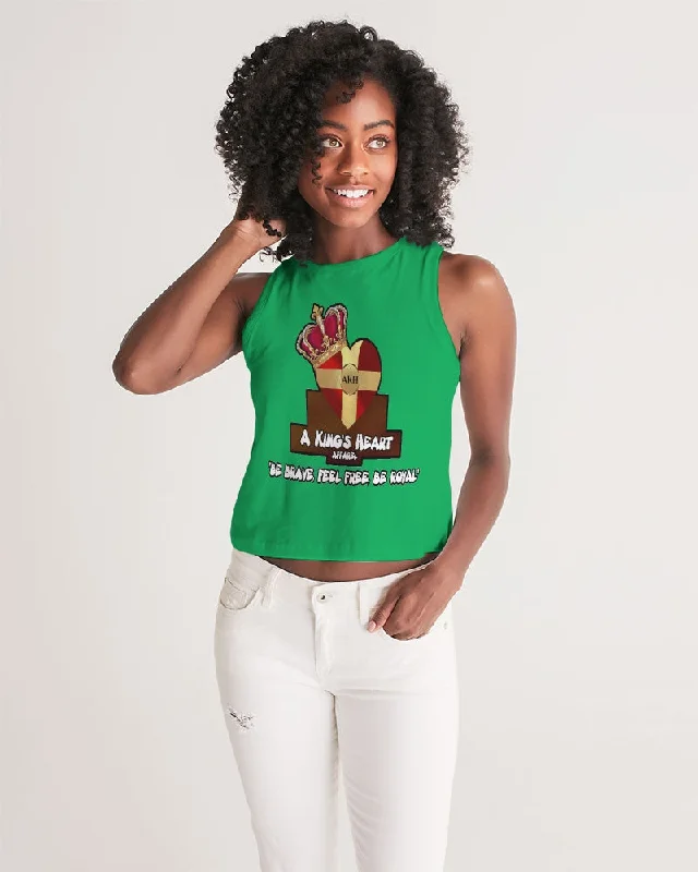 AKH Green Women's Cropped Tank