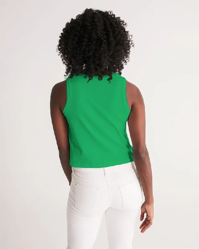 AKH Green Women's Cropped Tank