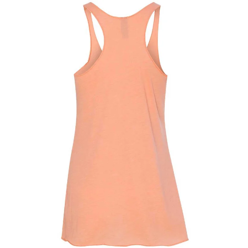 Next Level Women's Vintage Light Orange Triblend Racerback Tank