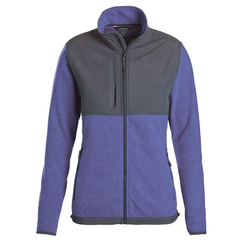 Landway Women's Heather Violet Performance Heavyweight Fleece