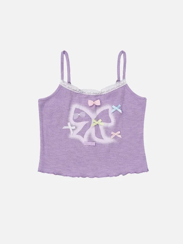 Aelfric Eden Colorful Bow Cami Top