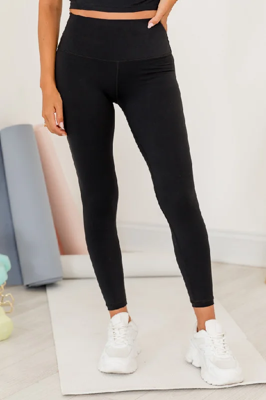 Raise The Standard Black Active Leggings