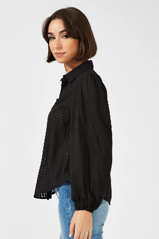 Black Shirt Long Sleeve Texture