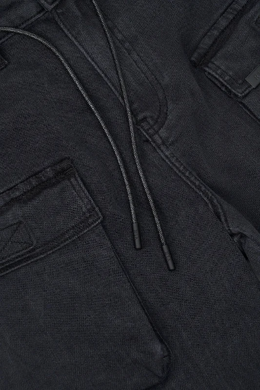 EZRA CARGO DENIM PANT | DENIM CHARCOAL