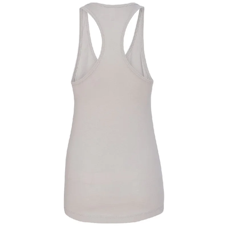 Next Level Women's Silver Ideal Racerback Tank