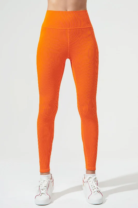 Querida High Waist R Legging - Tangerine