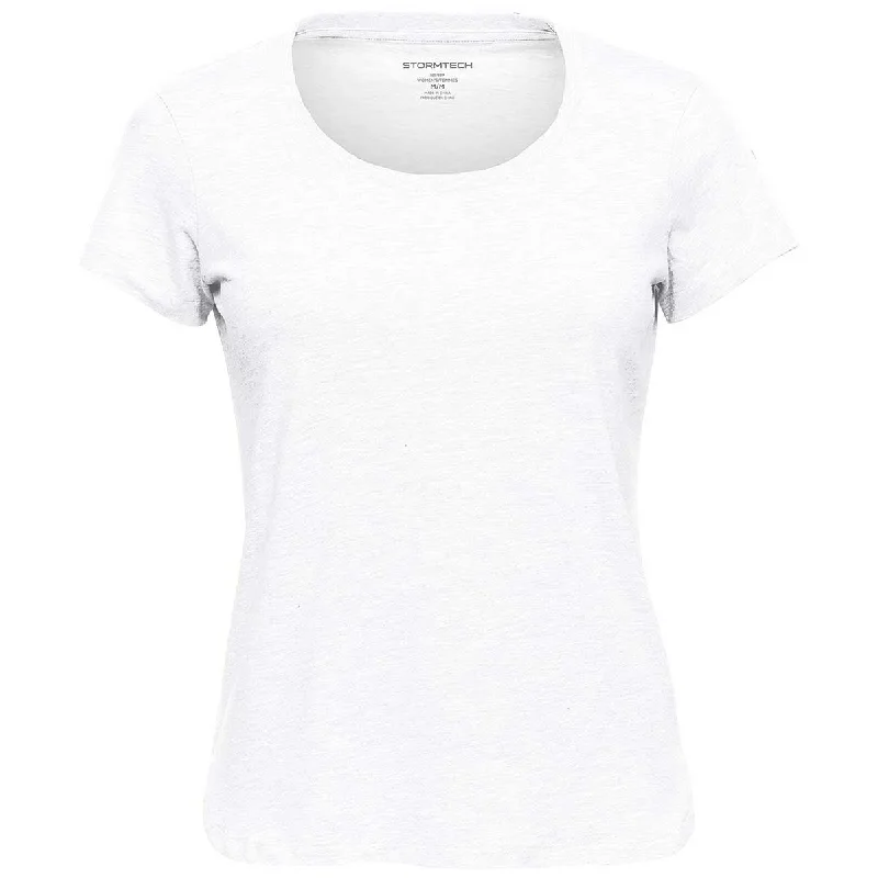 Stormtech Women's White Torcello Crew Neck Tee