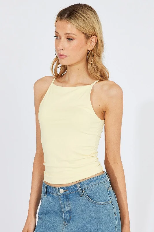 Yellow Supersoft Tank Top