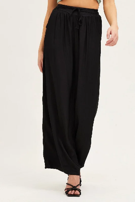 Black Wide Leg Pants