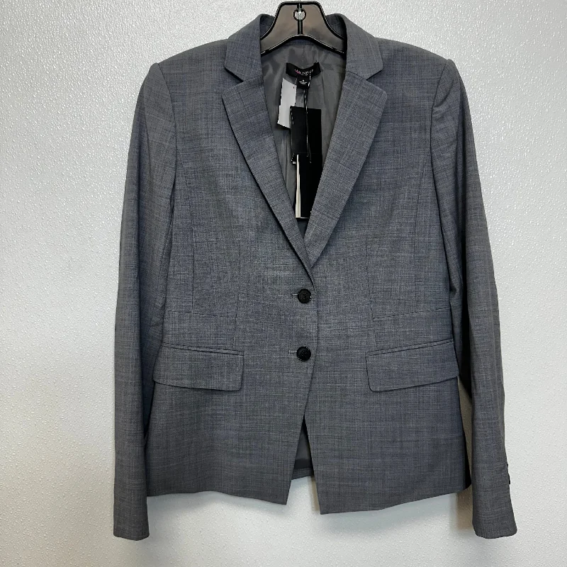 Blazer By Ann Taylor O In Grey, Size: 4