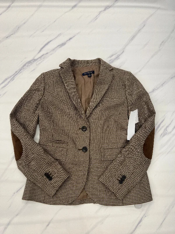 Blazer By Brooks Brothers In Brown, Size: Petite  M