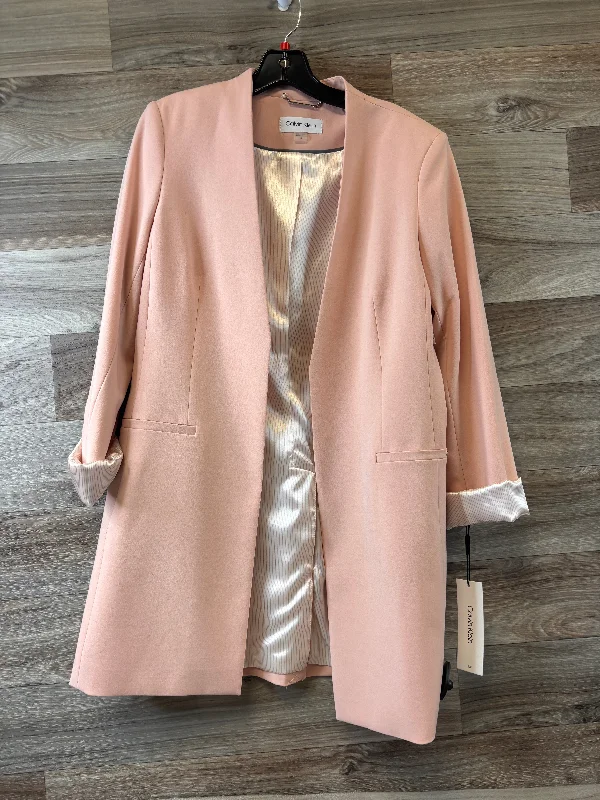 Blazer By Calvin Klein In Pink, Size: M