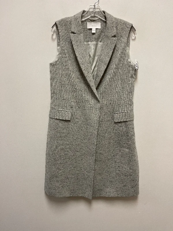 Blazer By Clothes Mentor In Grey, Size: S