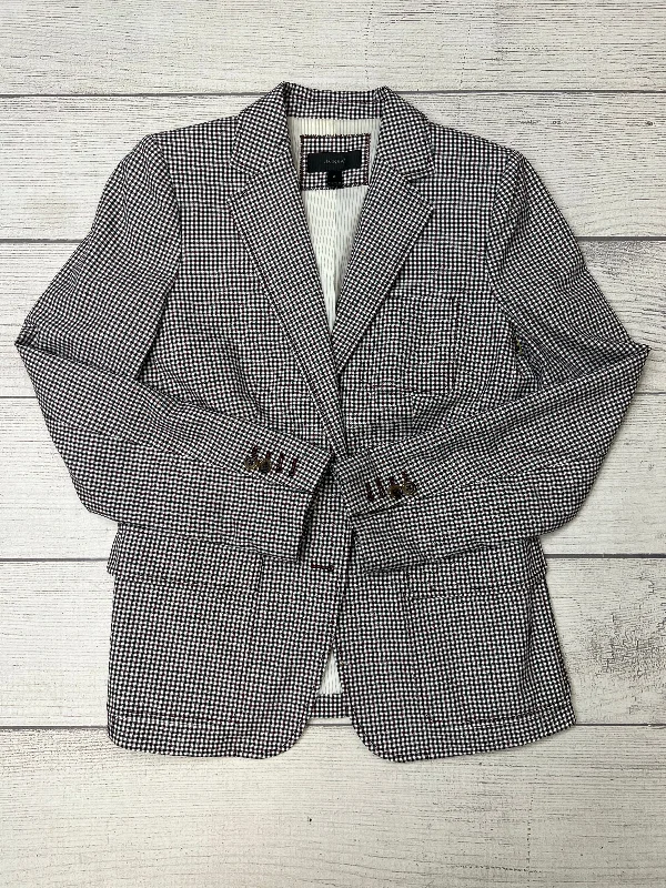 Blazer By J Crew In Gingham, Size: 8