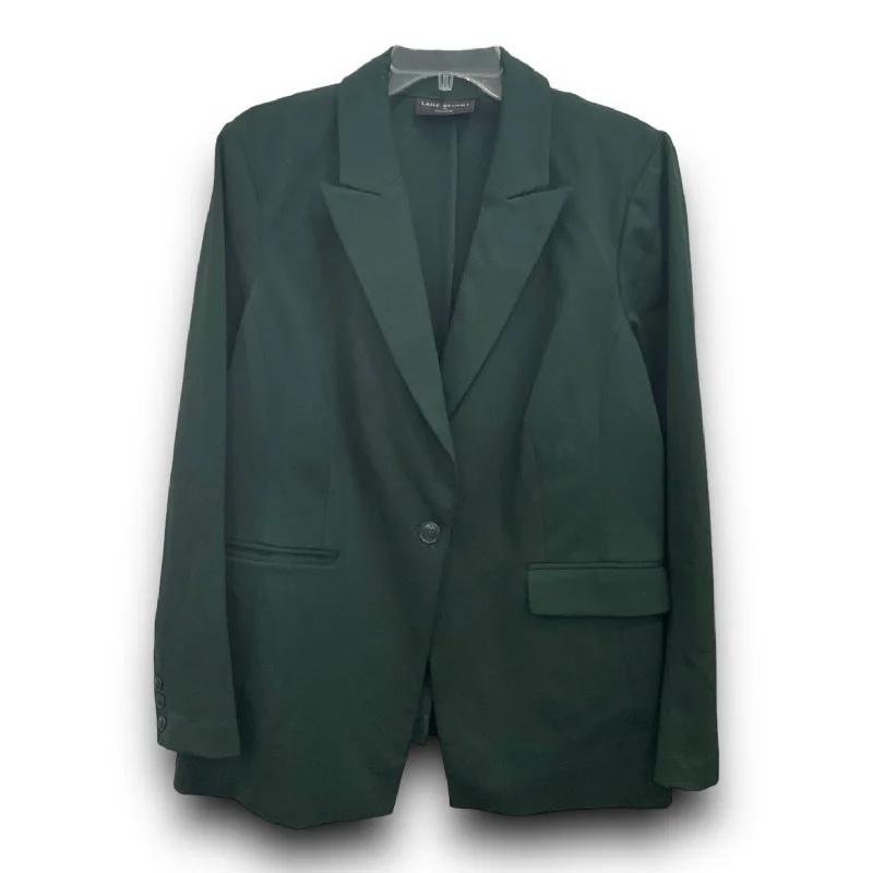 Blazer By Lane Bryant In Green, Size: 1x