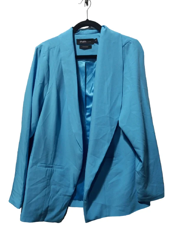 Blazer By Torrid In Blue, Size: Xl