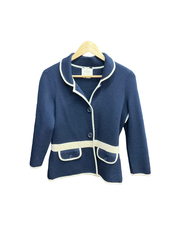 Blazer Designer By Kate Spade In Navy, Size: S