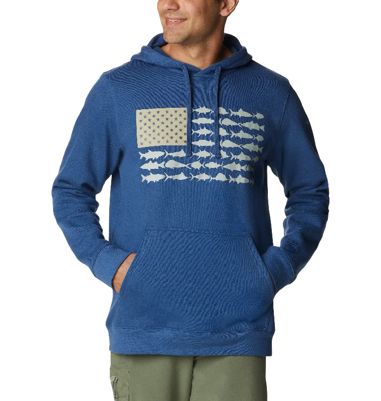 Men's PFG Fish Flag II Hoodie