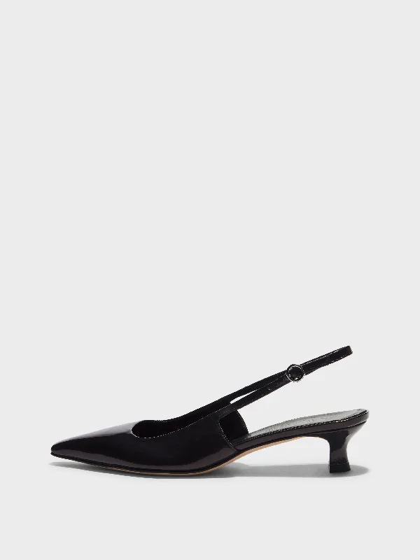 Catrina Leather Slingback Pumps