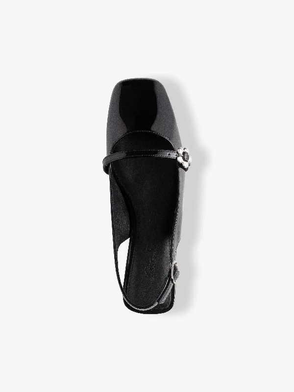 Mackie Heel - Onyx Patent