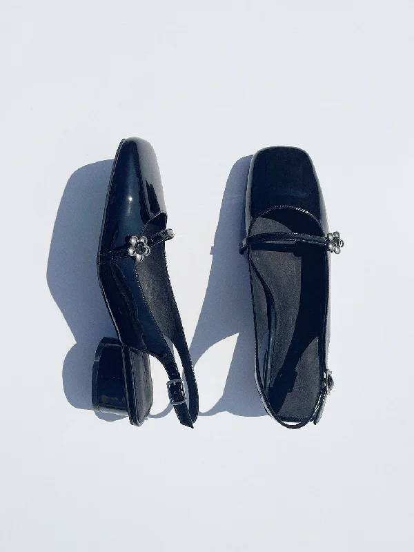 Mackie Heel - Onyx Patent