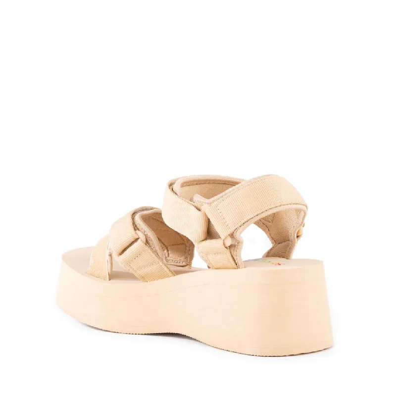 Serenade Sandal in Sand from Seychelles